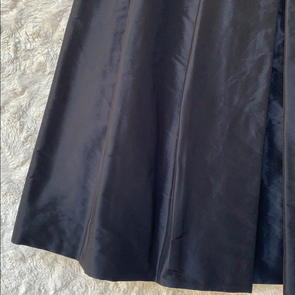 Teri Jon Black Taffeta Evening Skirt Sz10 - Picture 2 of 7